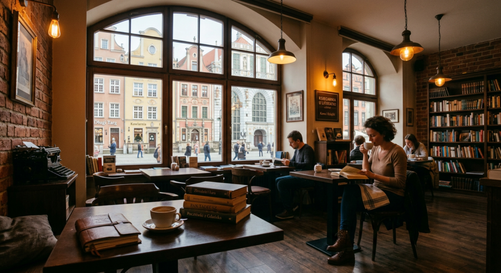 Przewodnik po klimatycznych kawiarniach literackich na gdańskiej Starówce
